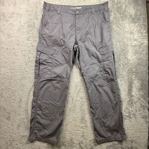 Carhartt Force Ripstop Cargo Pants Relaxed Mens 40x32 Gray Workwear Outdoor